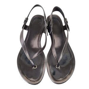 Tory Burch Minnie Travel Slingback Sandals Size 7.5